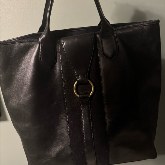Rare to find - Ralph Lauren purple collection leather and suede equestrian tote - Picture 7 of 10